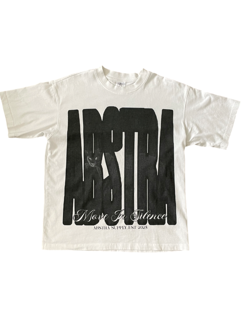 ABSTRA “move in silence” tee