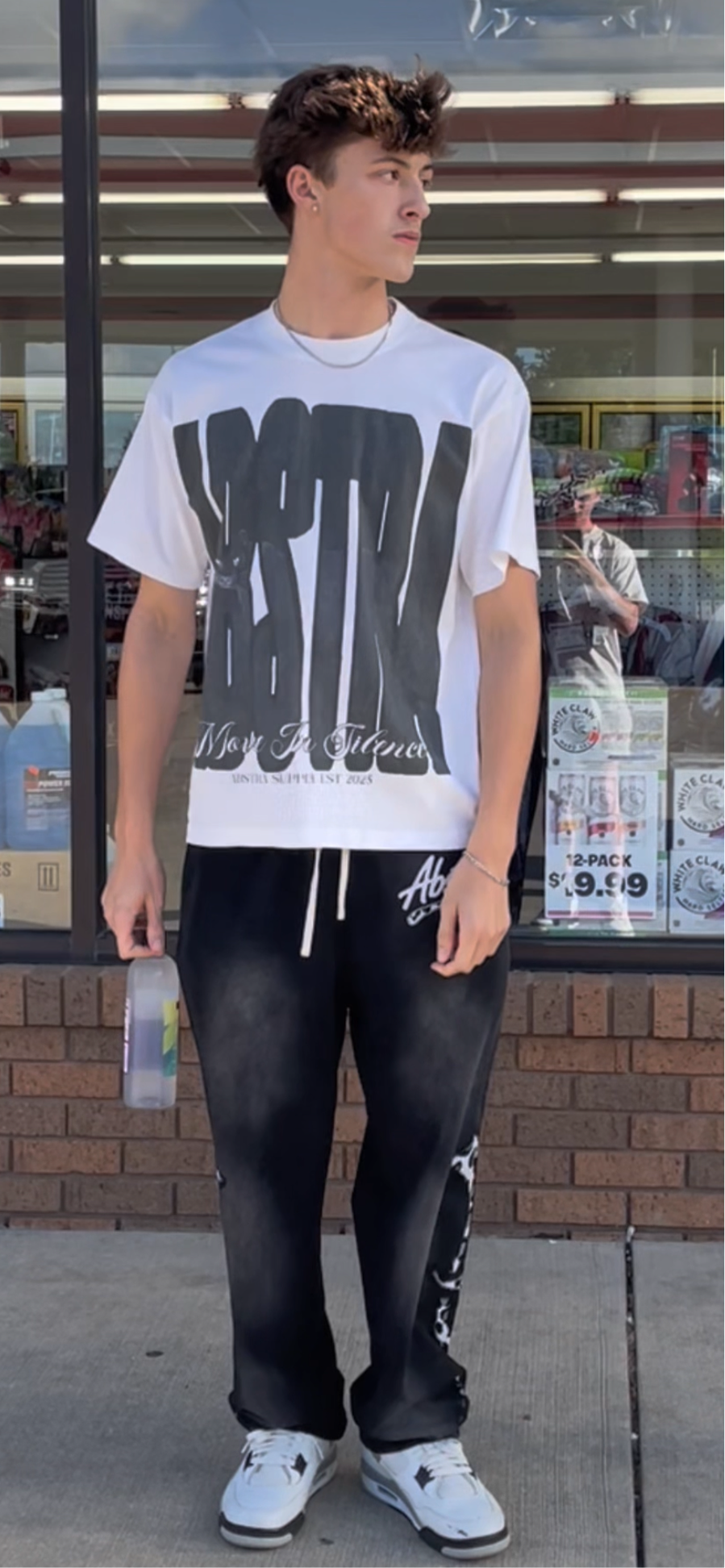 ABSTRA “move in silence” tee